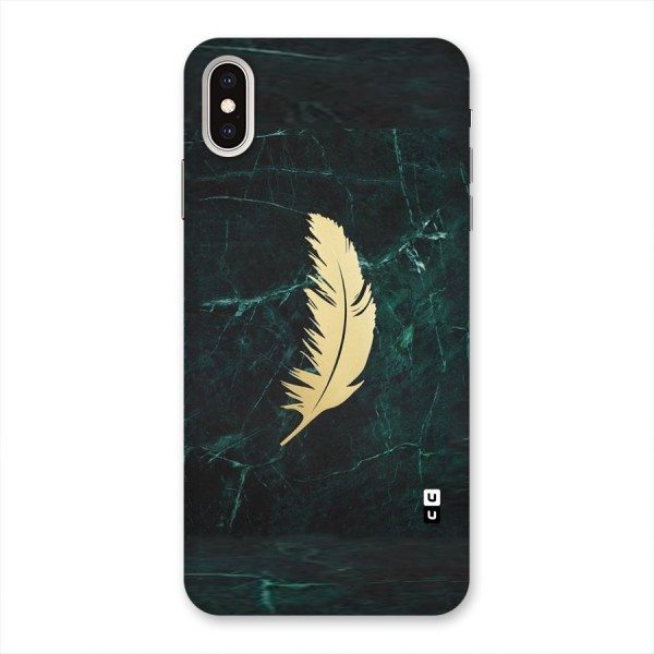 Golden Feather Back Case for iPhone XS Max