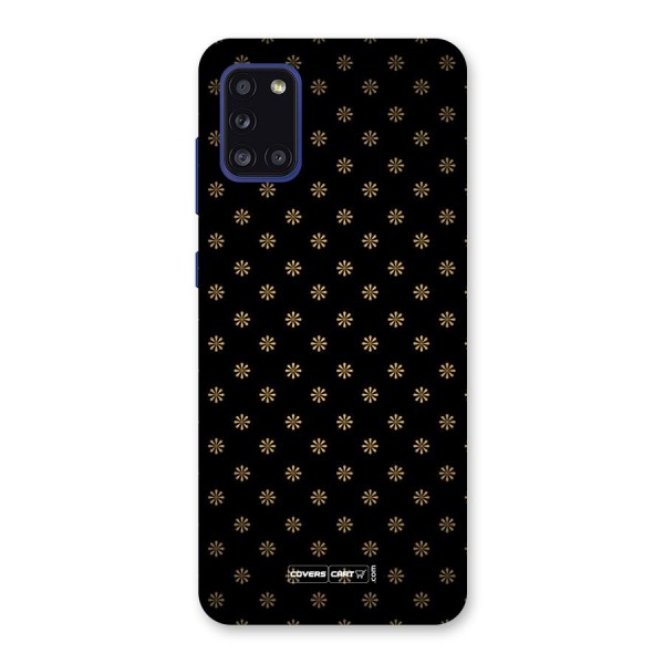 Golden Flowers Back Case for Galaxy A31