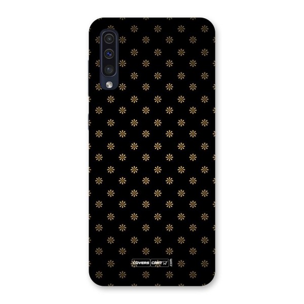 Golden Flowers Back Case for Galaxy A50