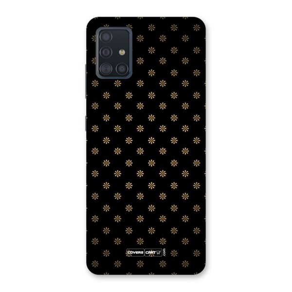 Golden Flowers Back Case for Galaxy A51