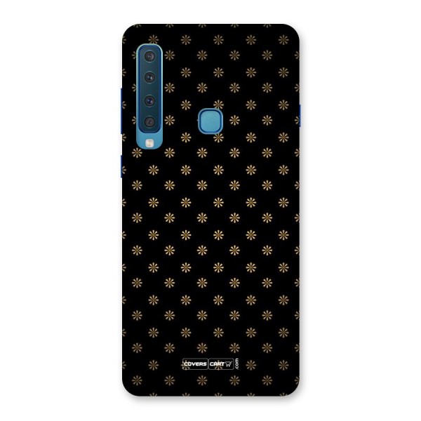 Golden Flowers Back Case for Galaxy A9 (2018)