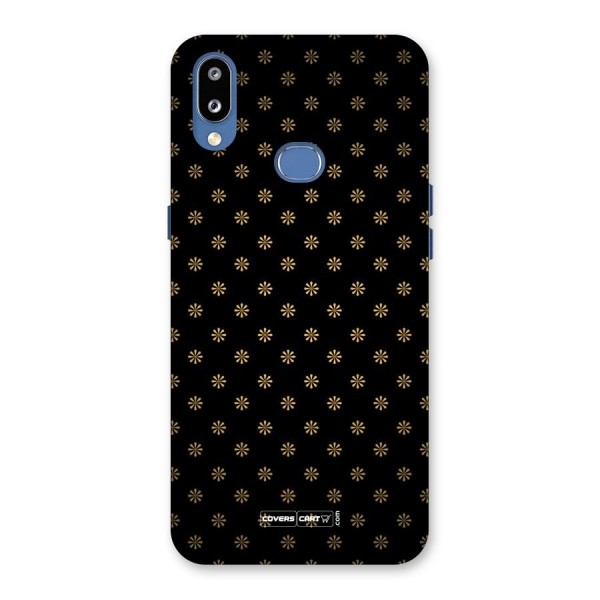 Golden Flowers Back Case for Galaxy M01s