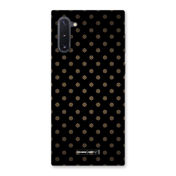 Golden Flowers Back Case for Galaxy Note 10