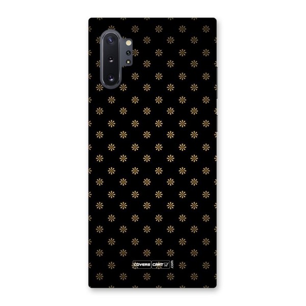 Golden Flowers Back Case for Galaxy Note 10 Plus