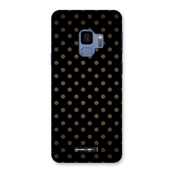 Golden Flowers Back Case for Galaxy S9