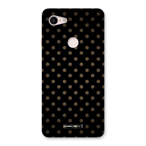 Golden Flowers Back Case for Google Pixel 3 XL