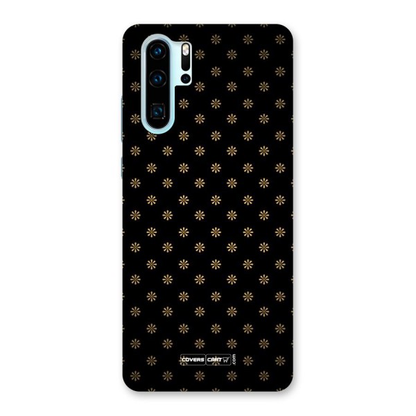 Golden Flowers Back Case for Huawei P30 Pro