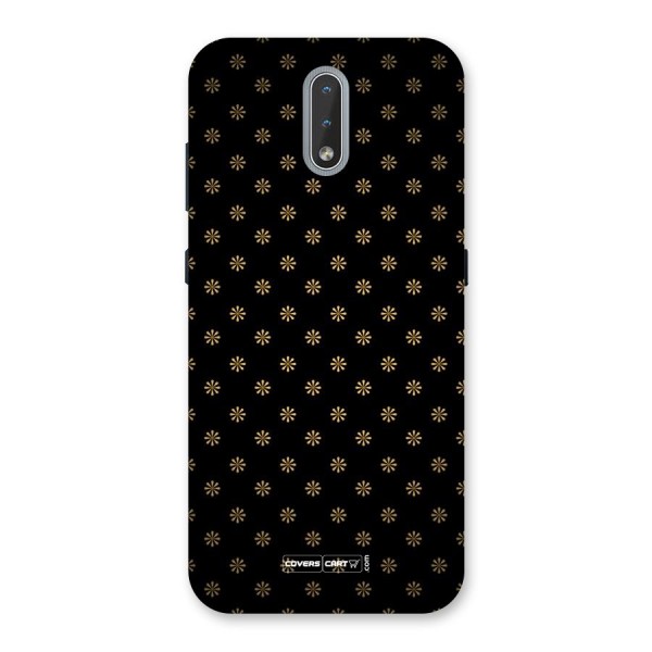 Golden Flowers Back Case for Nokia 2.3