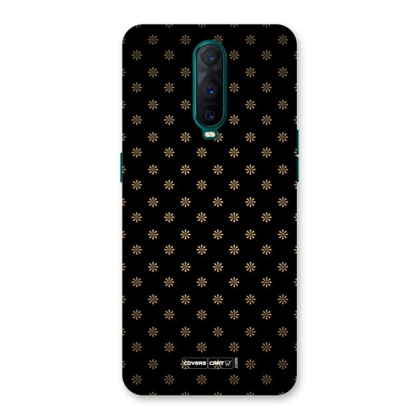 Golden Flowers Back Case for Oppo R17 Pro