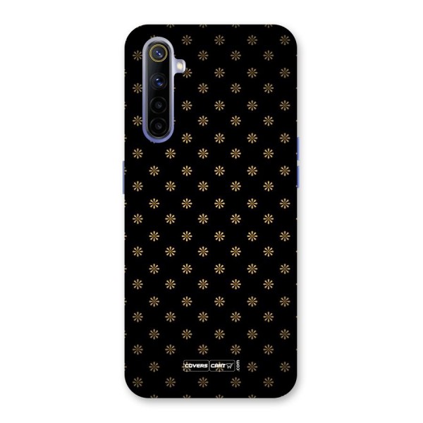 Golden Flowers Back Case for Realme 6