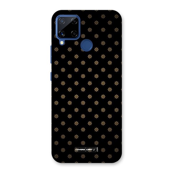 Golden Flowers Back Case for Realme C15