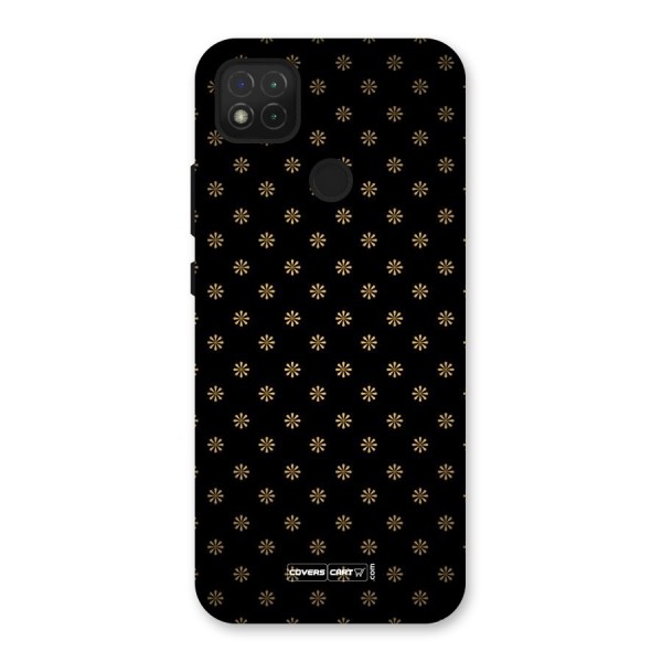 Golden Flowers Back Case for Redmi 9C