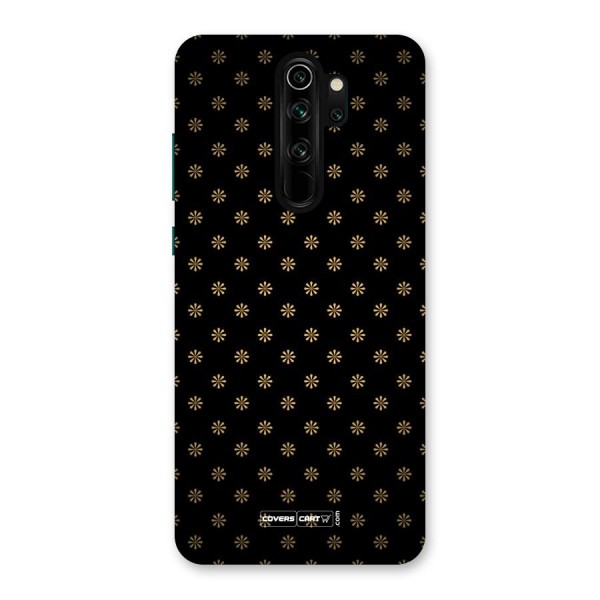 Golden Flowers Back Case for Redmi Note 8 Pro