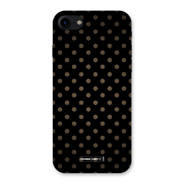 Golden Flowers Back Case for iPhone SE 2020