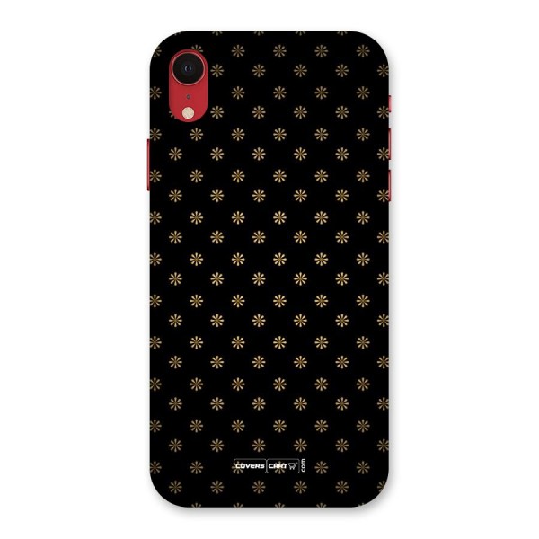 Golden Flowers Back Case for iPhone XR