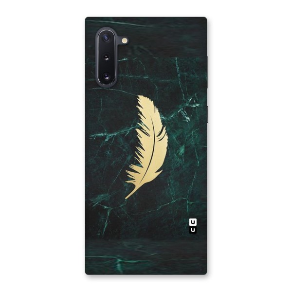 Golden Leaf Back Case for Galaxy Note 10