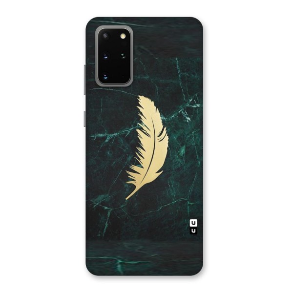 Golden Leaf Back Case for Galaxy S20 Plus