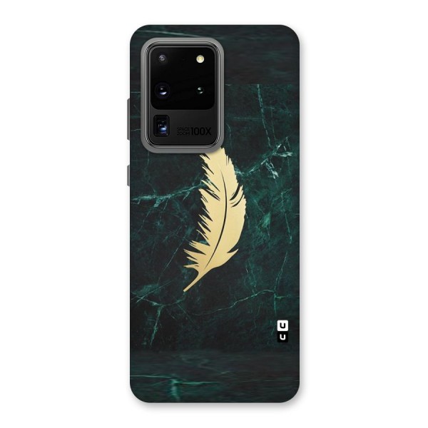 Golden Leaf Back Case for Galaxy S20 Ultra