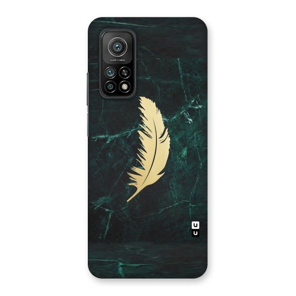 Golden Leaf Back Case for Mi 10T Pro 5G