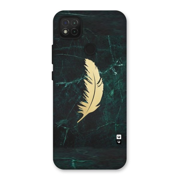 Golden Leaf Back Case for Redmi 9C