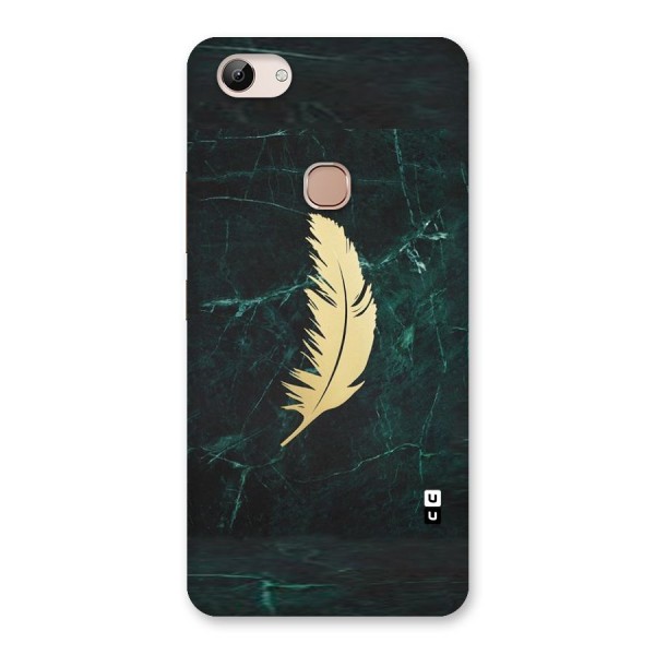 Golden Leaf Back Case for Vivo Y83