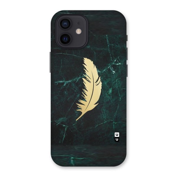 Golden Leaf Back Case for iPhone 12