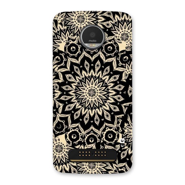 Golden Mandala Back Case for Moto Z Play