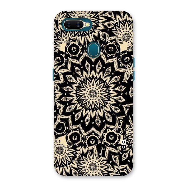 Golden Mandala Back Case for Oppo A7