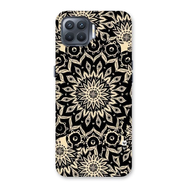 Golden Mandala Back Case for Oppo F17 Pro