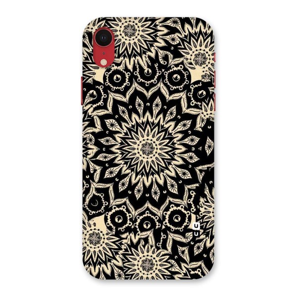 Golden Mandala Back Case for iPhone XR