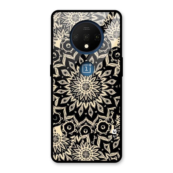 Golden Mandala Glass Back Case for OnePlus 7T