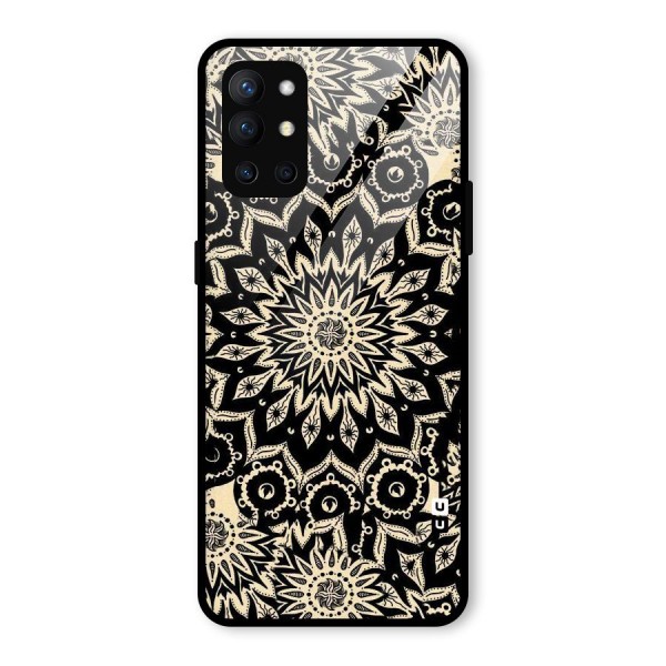 Golden Mandala Glass Back Case for OnePlus 9R