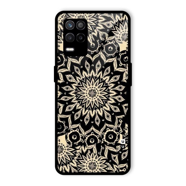 Golden Mandala Glass Back Case for Realme 9 5G