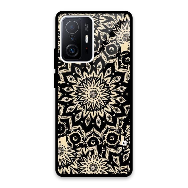 Golden Mandala Glass Back Case for Xiaomi 11T Pro