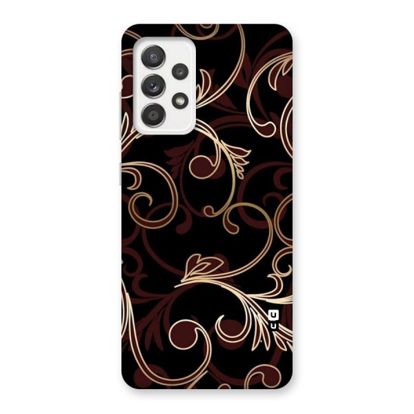 Golden Maroon Beauty Back Case for Galaxy A52