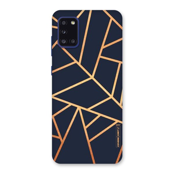 Golden Pattern Back Case for Galaxy A31