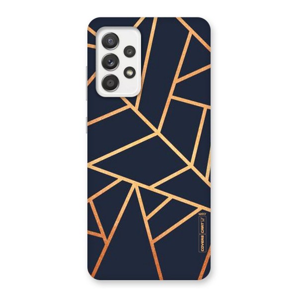 Golden Pattern Back Case for Galaxy A52