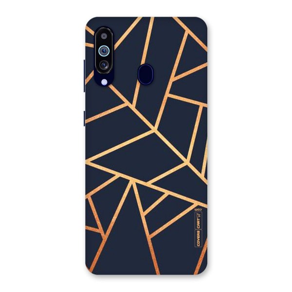 Golden Pattern Back Case for Galaxy A60