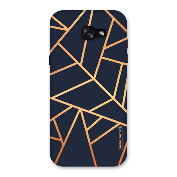 Golden Pattern Back Case for Galaxy A7 (2017)