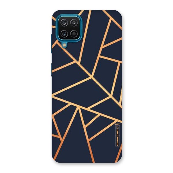 Golden Pattern Back Case for Galaxy F12