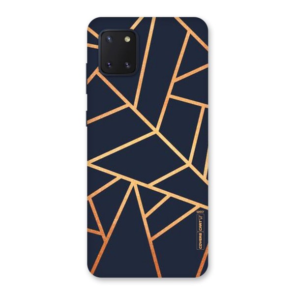 Golden Pattern Back Case for Galaxy Note 10 Lite