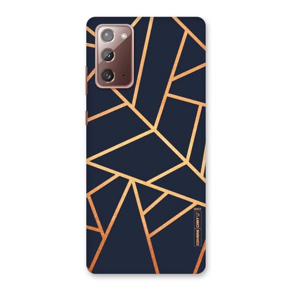 Golden Pattern Back Case for Galaxy Note 20