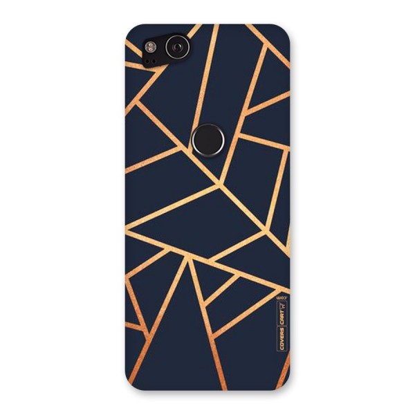 Golden Pattern Back Case for Google Pixel 2