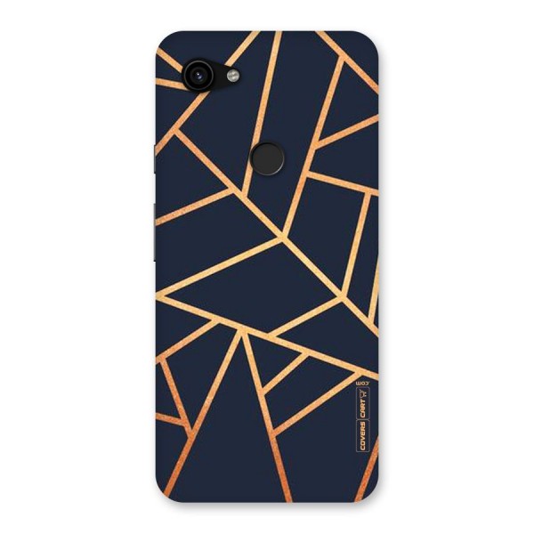 Golden Pattern Back Case for Google Pixel 3a XL