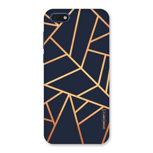 Golden Pattern Back Case for Honor 7s