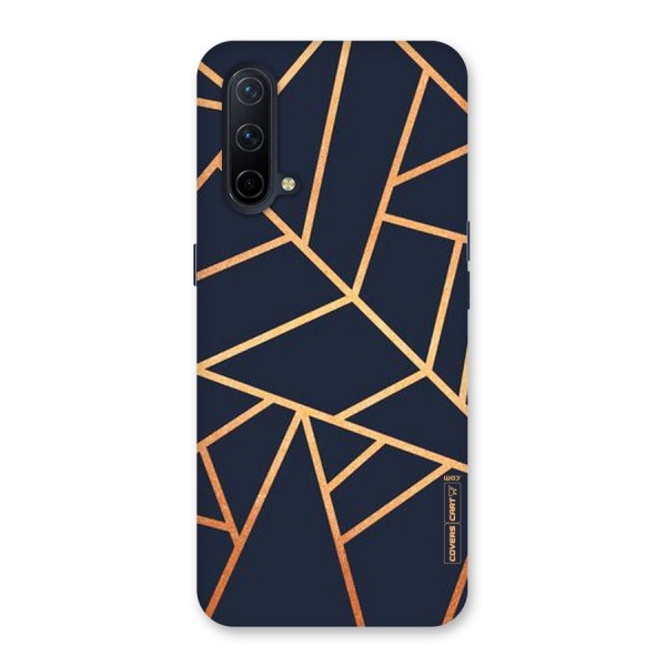 Golden Pattern Back Case for OnePlus Nord CE 5G