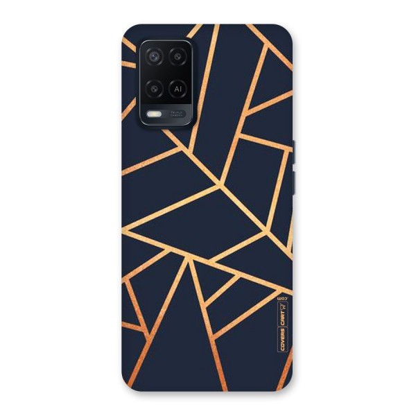 Golden Pattern Back Case for Oppo A54