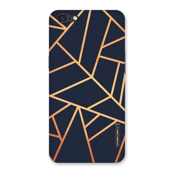 Golden Pattern Back Case for Oppo A71