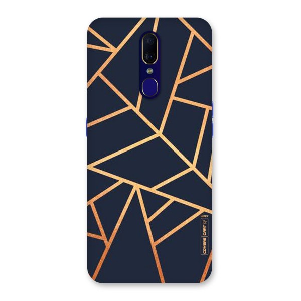 Golden Pattern Back Case for Oppo F11