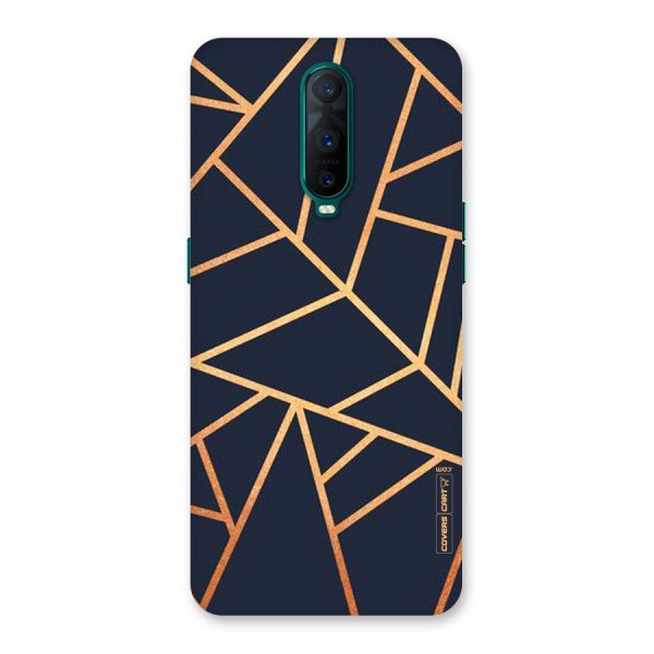 Golden Pattern Back Case for Oppo R17 Pro